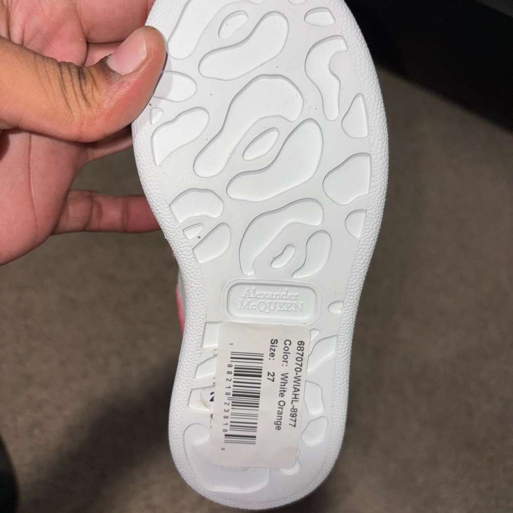 Alexander McQueen White Sole Sneakers